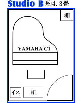 Studio B 内観